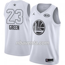 Camiseta Hombre Golden State Warriors Draymond Green 23 2018 All Star Jordan Brand Blanco Swingman